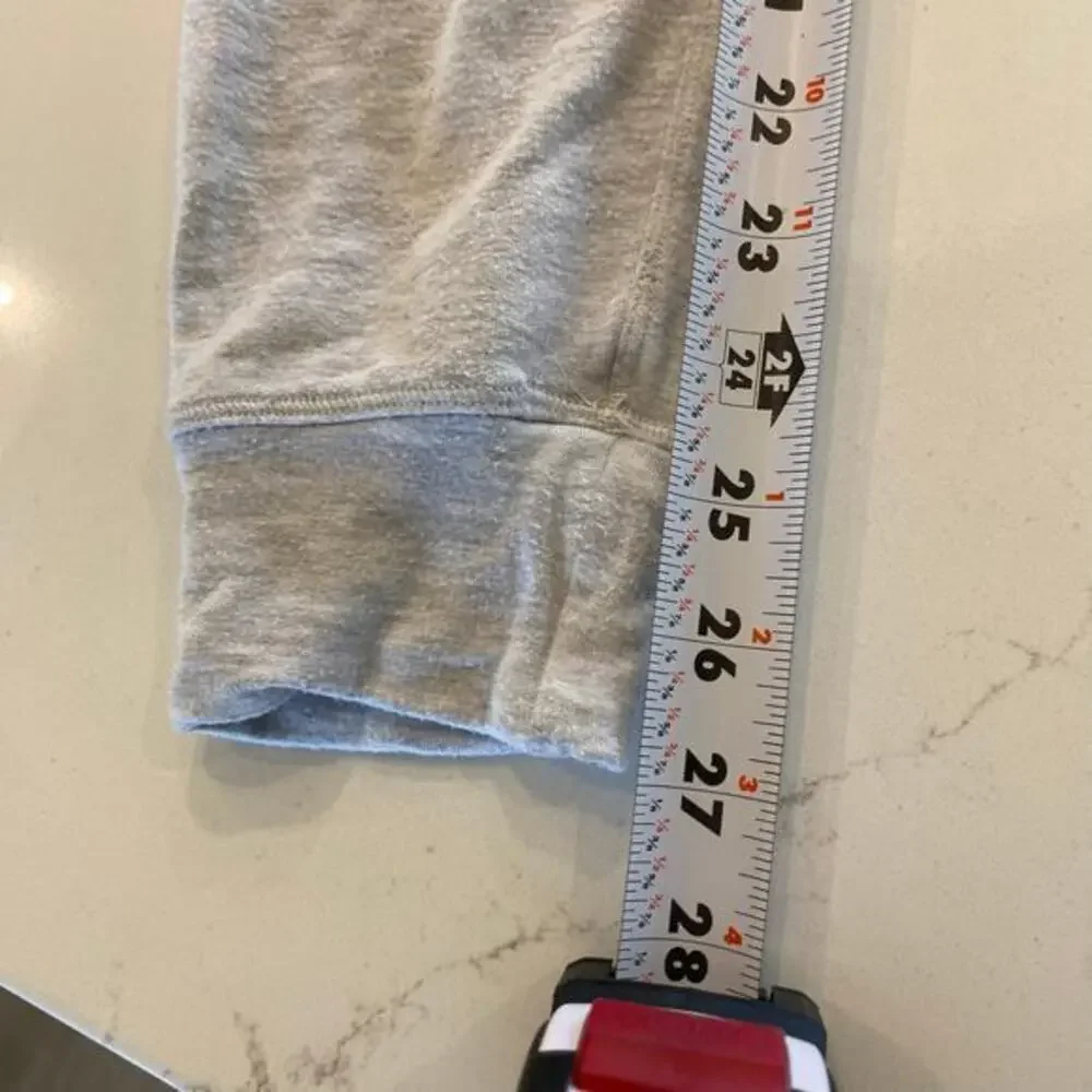Lululemon Warm Down Joggers Soft‎ Touch Heathered Core Ultra Light Grey Size 2